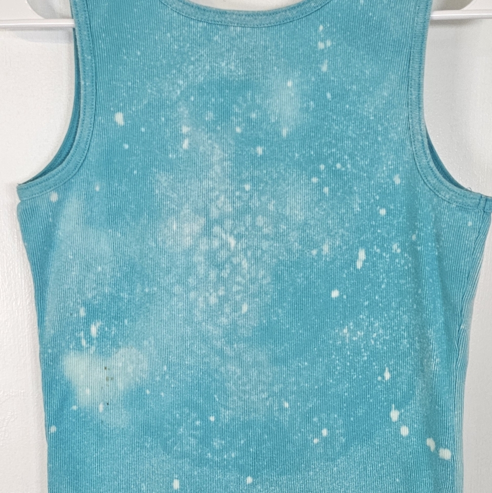 Tie-Dye Floral Tank Top - Picture 6 of 11
